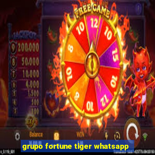 grupo fortune tiger whatsapp